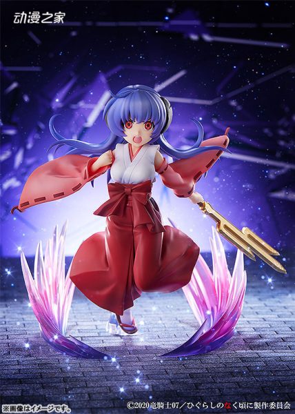 Miyuki《寒蝉鸣泣之时 卒》羽入神剑鬼狩柳樱版手办