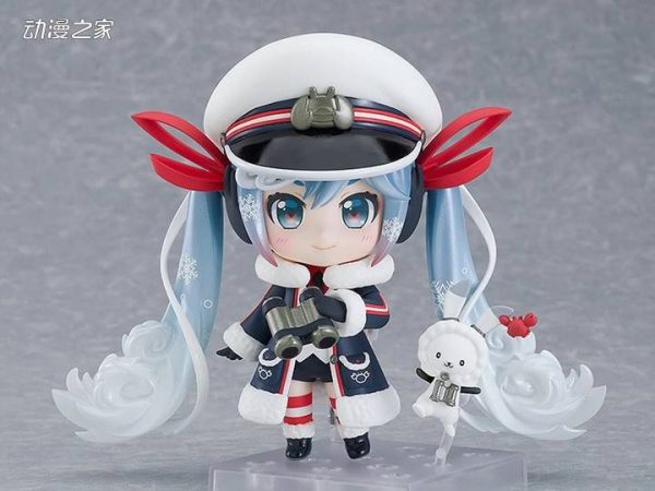GSC《初音未来》雪初音Grand Voyage Ver.粘土人