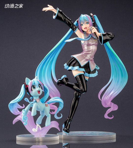 寿屋《初音未来》×《小马宝莉》联动手办