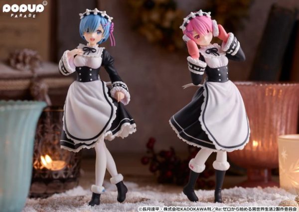 GSC《Re：从零开始的异世界生活》雷姆拉姆POP UP PARADE手办