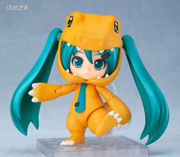 GSC《初音未来×数码宝贝》亚古兽版粘土人