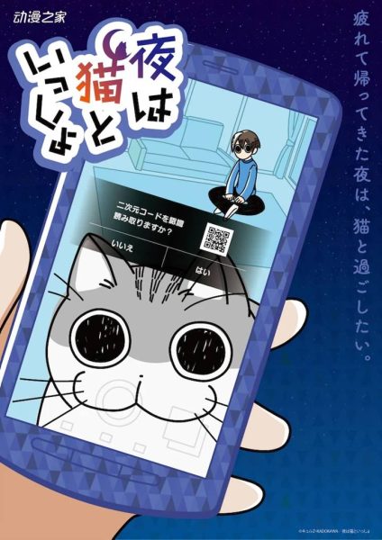 漫画《关于养猫我一直是新手》2022年夏动画化！