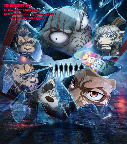 TV动画《BEASTARS》2期主视觉图公开 2021年1月播出