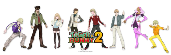 2022年放送！《TIGER & BUNNY 2》角色视觉图公布