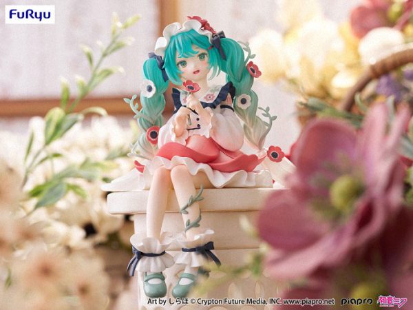 furyu × しらほ插画初音未来花仙子 -银莲花- 压泡面景品
